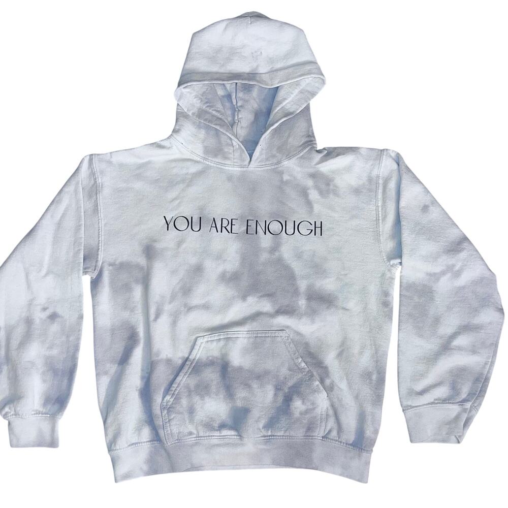 You Are Enough Women’s Empowering Hoodie Hooded Sweatshirt - Size: Small